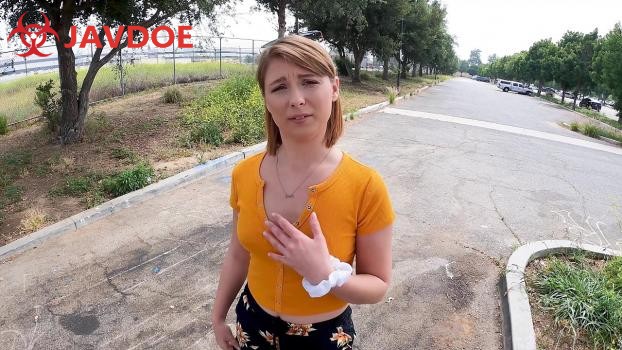 [BangRealTeens 09-12-2022 Farm Girl Ginger Grey Sucks In Public And Gets A Creampie